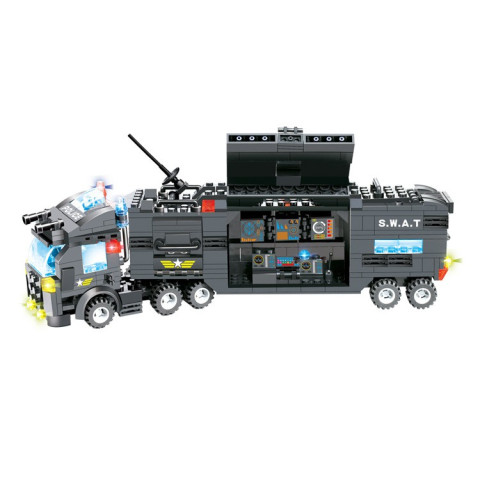 Bộ đồ chơi xếp hình lego cảnh sát đặc chủng 647 mảnh ghép