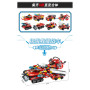 đồ chơi lego enlighten 1410 lắp ráp siêu xe cứu hỏa 8 trong 1
