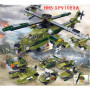 Lego máy bay trực thăng chiến đấu combat zones xp91023a 8 trong 1 army 392 mảnh ghép