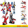 Lego đồ chơi lắp ráp robot biến hình 6 trong 1- enlighten số 1407- 600 chi tiết!!
